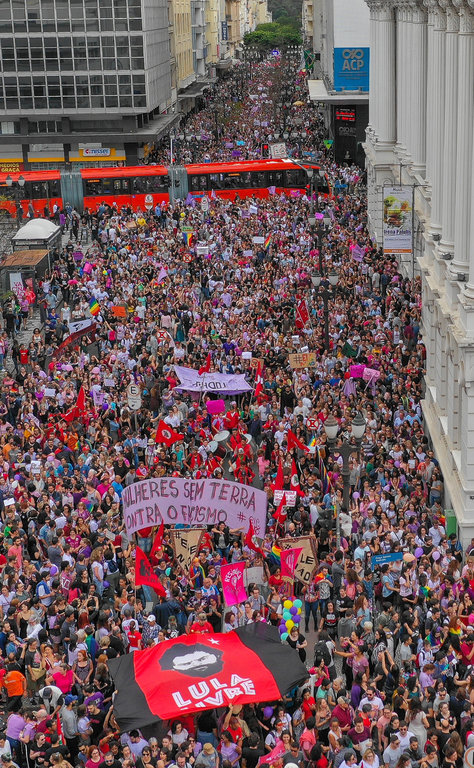 Ato #EleNão em Curitiba, Paraná, neste sábado - Gente de Opinião