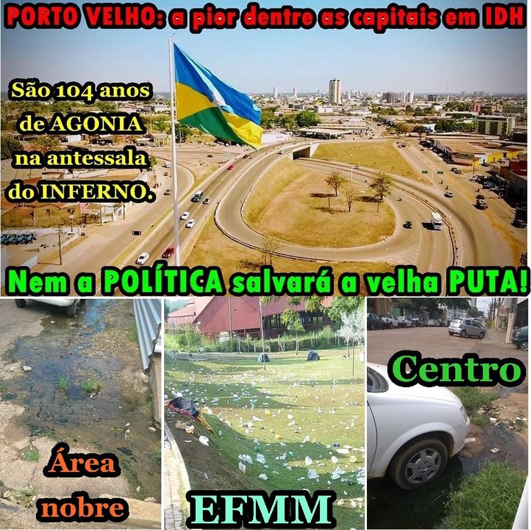  Rondônia de luto - Por Professor Nazareno - Gente de Opinião
