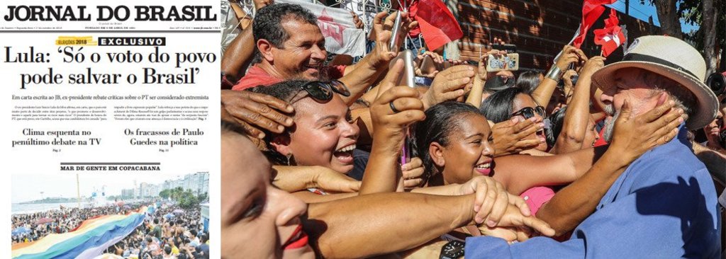 Lula: só voto do salva o Brasil do fascismo - Gente de Opinião