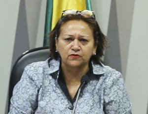 A candidata Fátima Bezerra (PT) ao governo do Rio Grande do Norte - Agencia Brasil/Marcelo Camargo - Gente de Opinião