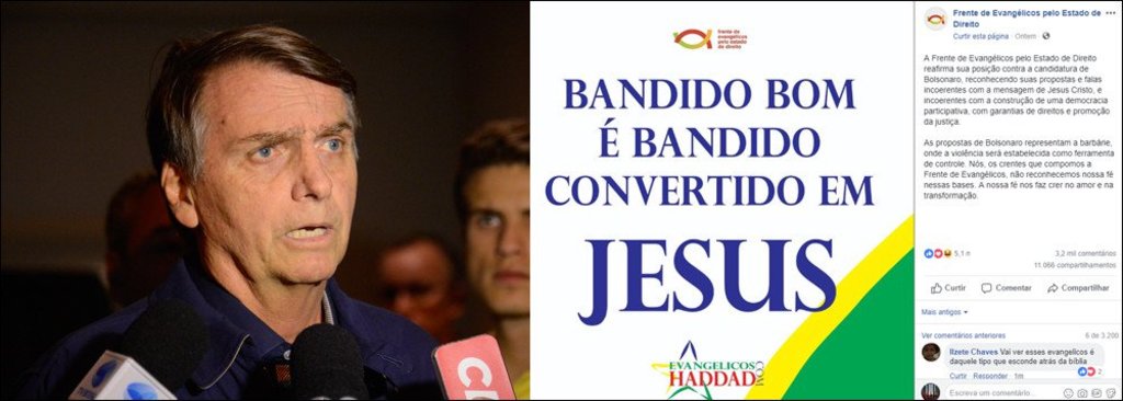 Frente de Evangélicos se levanta contra Bolsonaro - Gente de Opinião