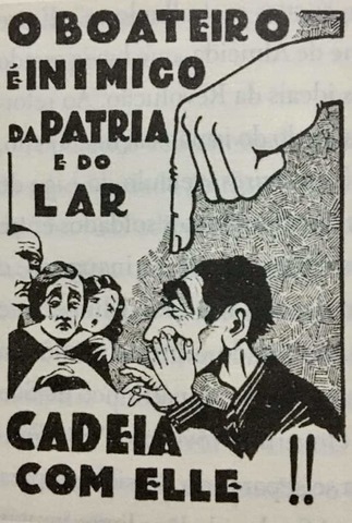 Uma campanha foi feita contra o boato, mesmo o Governo Federal usando informações falsas contra o opositor (Ilustra reproduzida do livro 1932 – São Paulo em chamas) - Gente de Opinião