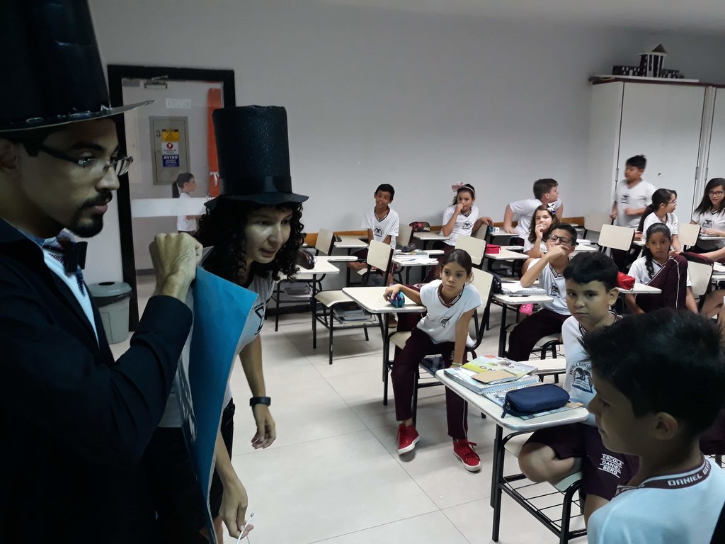 IFRO Campus Cacoal trabalha mágica e matemática em escolas de Cacoal - Gente de Opinião