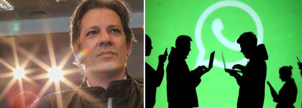 Empresas bancam campanha ilegal contra Fernando Haddad pelo WhatsApp - Gente de Opinião