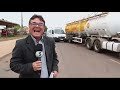 Ambulância bate em caminhão de combustível (VÍDEO)