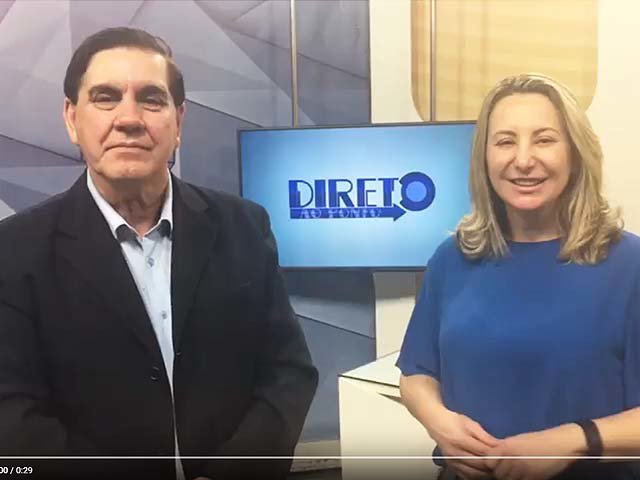 A deputada federal eleita Jaqueline Cassol é entrevistada no programa Direto ao Ponto - Gente de Opinião