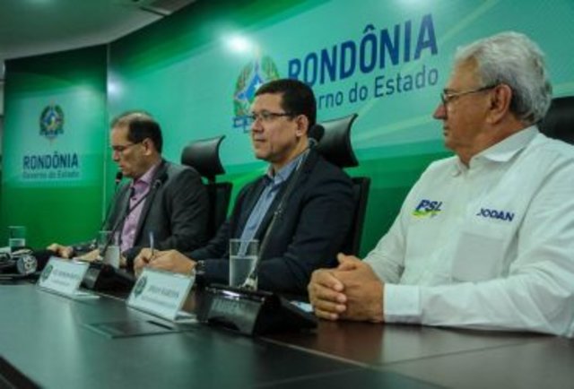 Daniel Pereira, Marcos Rocha e José Jodan (Foto Daiane Mendonça/Secom) - Gente de Opinião