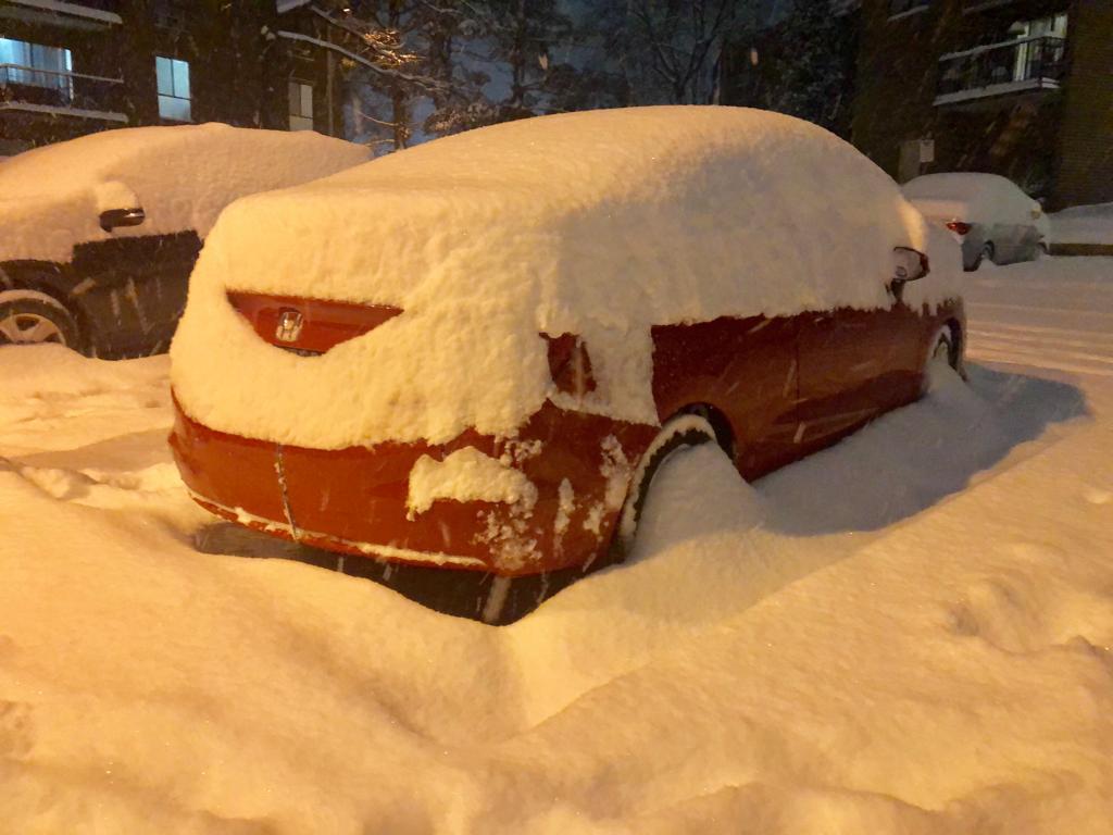 Rondoniense Samuel Saraiva registra em vídeos e fotos, ao som do hino de Rondônia, uma severa tempestade de inverno com neve, gelo ou granizo que cai sobre os estados de Maryland e Virgínia - Gente de Opinião