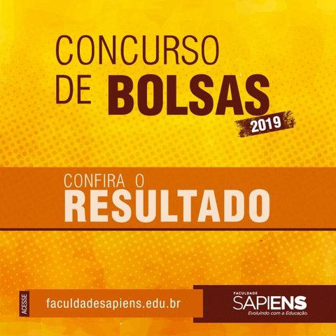 Confira o resultado da primeira semana do Concurso de Bolsas da Faculdade Sapiens - Gente de Opinião