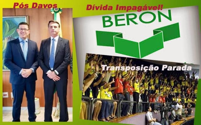 REIVINDICAÇÕES AO GOVERNO BOLSONARO: DÍVIDAS DO BERON, DA CAERD E TRANSPOSIÇÃO FORAM PRINCIPAIS TEMAS - Gente de Opinião