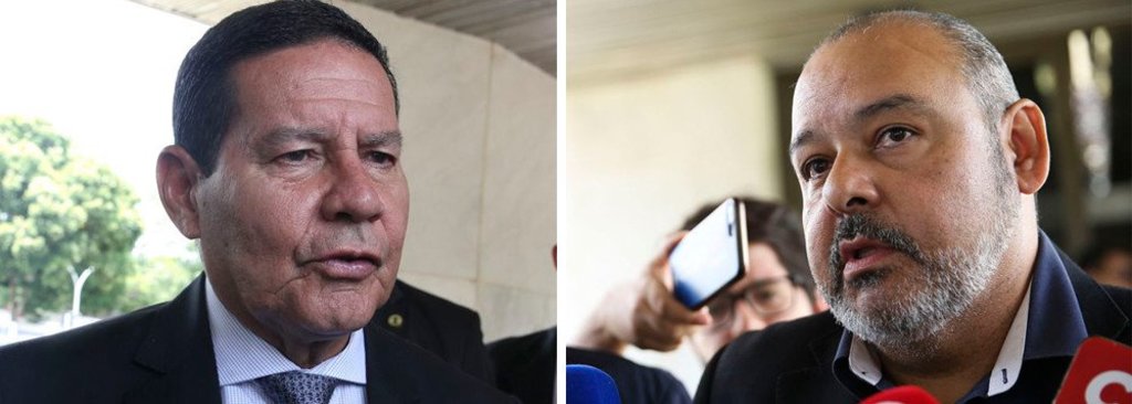 Vice-presidente Mourão recebe CUT. Que critica  a Reforma da Previdência - Gente de Opinião