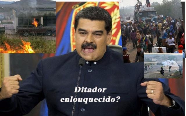 SÓ DEFENESTRANDO O DITADOR CRIMINOSO À FORÇA, PARA ACABAR COM A TRAGÉDIA HUMANA NA VENEZUELA? - Gente de Opinião