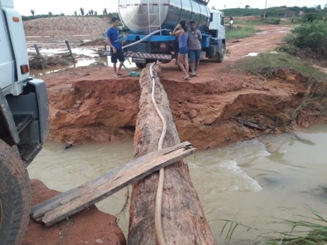 Rompimento de barragem no distrito de Novo Oriente, em Ariquemes - Gente de Opinião