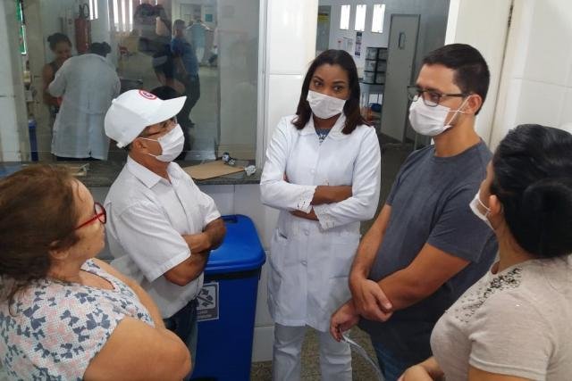 Anderson Pereira fiscaliza e ouve demandas de servidores no maior hospital infantil de Rondônia - Gente de Opinião