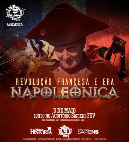 Café com História abordará “Revolução Francesa e Era Napoleônica” em evento gratuito voltado pra vestibulandos - Gente de Opinião