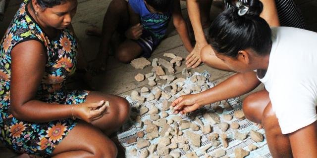 Vestígios arqueológicos são comumente encontrados em comunidades ribeirinhas (Foto: Maurício Silva) - Gente de Opinião