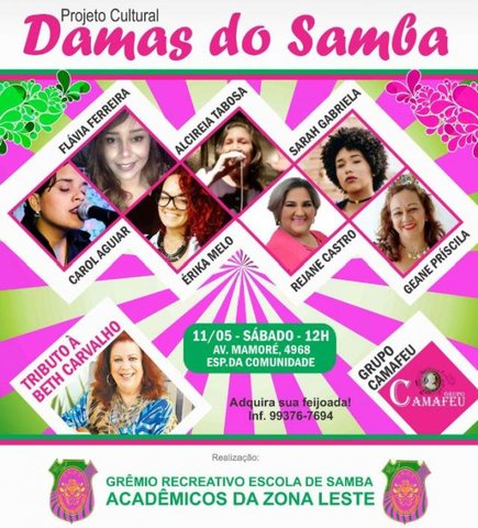 Rádio Farol elege melhor Casal de Noivos, hoje - As Damas do Samba de Porto Velho  cantam para Beth Carvalho - Gente de Opinião