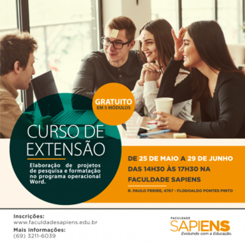 Faculdade Sapiens abre inscrições para curso de formatação de projetos de acordo com ABNT - Gente de Opinião