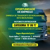 Empresa de Transporte de Mercadorias está recrutando motorista entregador urgente