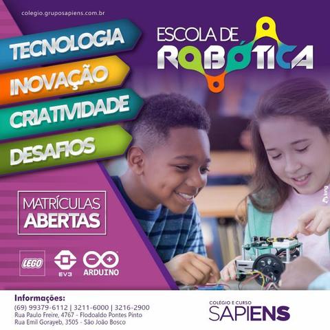 Colégio Sapiens abre cursos de robótica e programação para alunos e comunidade - Gente de Opinião