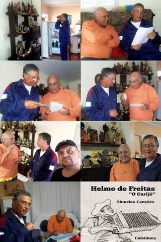Imagem 01 – Helmo de Freitas e Leandro, Camaquã, RS - Gente de Opinião