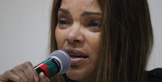 A deputada federal Flordelis (PSD) fala sobre a morte de seu marido, o pastor Anderson do Carmo.Foto Fernando Frazão Ag.Brasil - Gente de Opinião