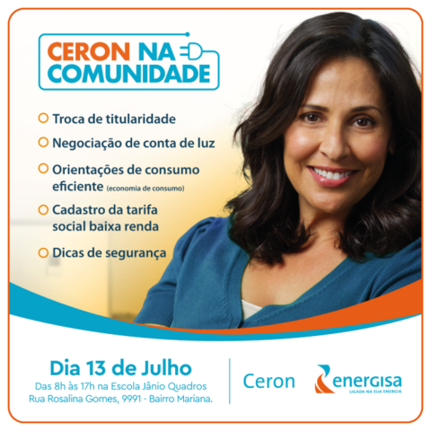 Ceron na Comunidade oferece negociação de dívidas para moradores da Zona Leste - Gente de Opinião