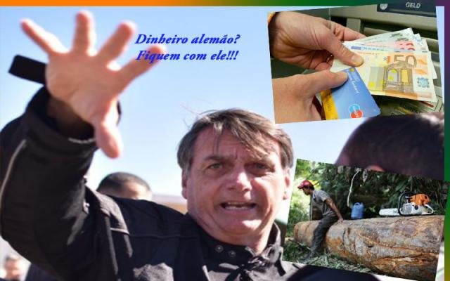 Bolsonaro diz que alemães querem comprar a Amazônia  - Fechou a grana para a ponte - O novo fora da disputa de 2020 - Gente de Opinião