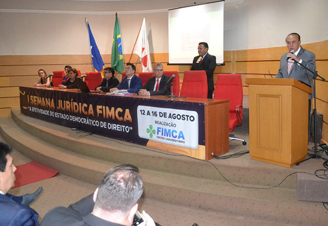 Centro Universitário FIMCA realiza I Semana Jurídica - Gente de Opinião