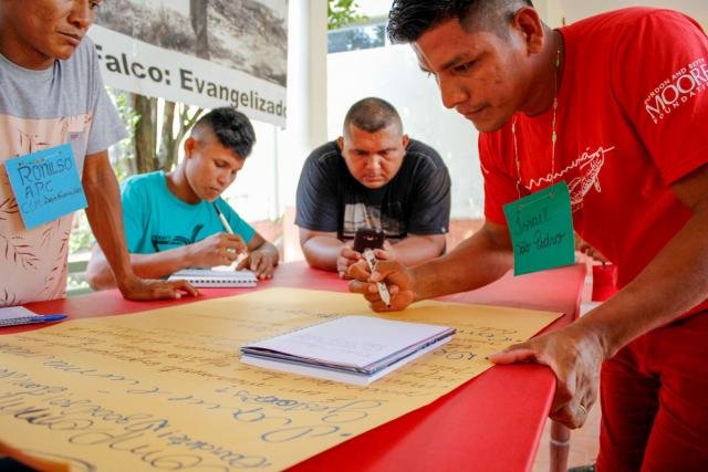 Ribeirinhos realizam projetos para melhorias em comunidades da região do Médio Solimões, no estado do Amazonas (Foto: Bernardo Oliveira) - Gente de Opinião