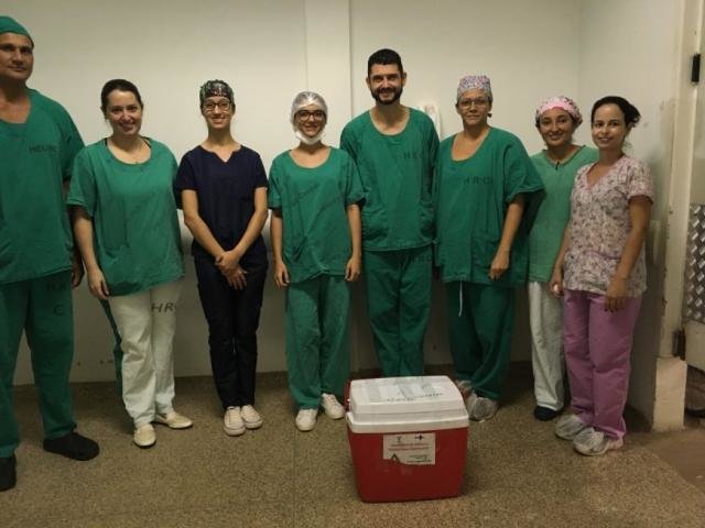 Equipe da Central de Transplantes que viajou até Cacoal para captação de rins - Gente de Opinião