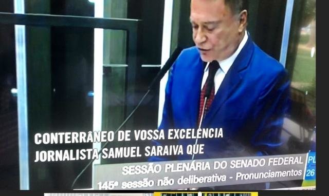 Senador Álvaro Dias (Líder do Podemos) destaca propostas de Samuel Saraiva sobre Meio Ambiente - Gente de Opinião