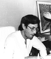 Chiquilito Erse no gabinete da prefeitura em 1989 - Gente de Opinião