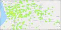 Mapa de calor do trânsito apresenta locais com maiores índices de acidentes em Porto Velho