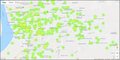 Mapa de calor do trânsito apresenta locais com maiores índices de acidentes em Porto Velho