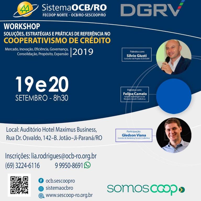 OCB/RO reunirá diretores de cooperativas de crédito do Estado para debater e traçar metas para o setor - Gente de Opinião