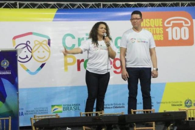 Primeira-dama e secretária da Seas, Luana Rocha, destaca ao lado governador Marcos Rocha trabalho conjunto de fortalecimento da rede proteção a crianças e adolescentes em Rondônia - Gente de Opinião