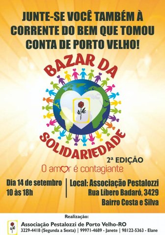 Sistema Fecomércio convida empresários e população em geral para participar da 2° Edição do Bazar da Solidariedade - Gente de Opinião