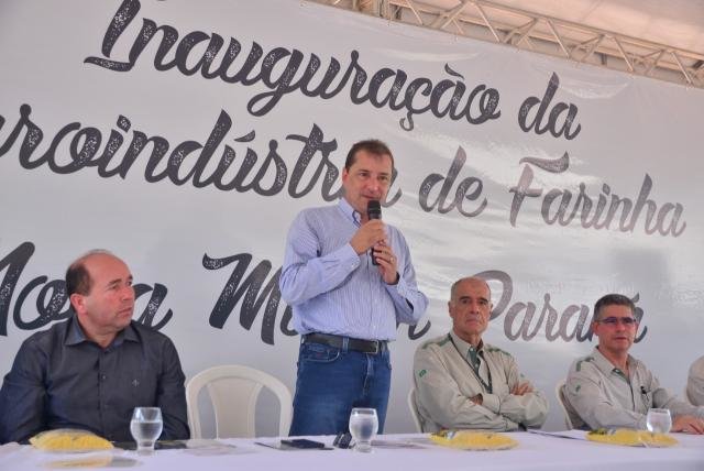 Prefeito Hildon Chaves participa de inauguração da 1ª agroindústria de farinha de Nova Mutum - Gente de Opinião