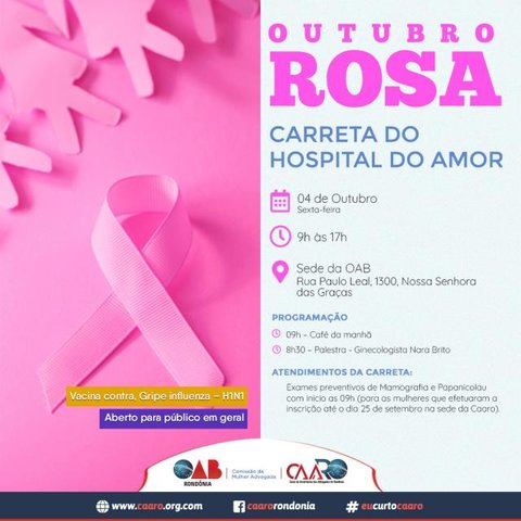 Carreta do Hospital do Câncer oferece atendimentos na OAB em Porto Velho - Gente de Opinião