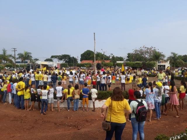 Setembro Amarelo - Canteiro de valores a vida, uma ação da secretária de educação em Castanheiras - Gente de Opinião