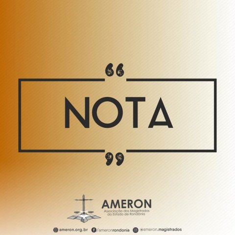 Nota Pública de Repúdio da Ameron contra a derrubada do veto Presidencial à Lei do Abuso de Autoridade - Gente de Opinião