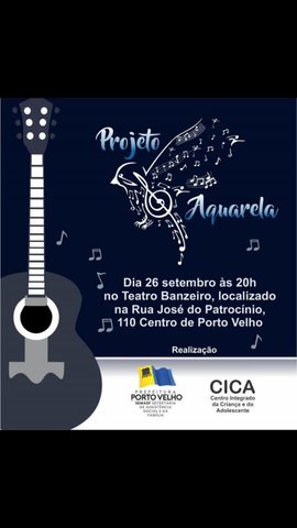 Prefeitura realiza 1º Recital do Projeto Aquarela, no Banzeiros - Gente de Opinião