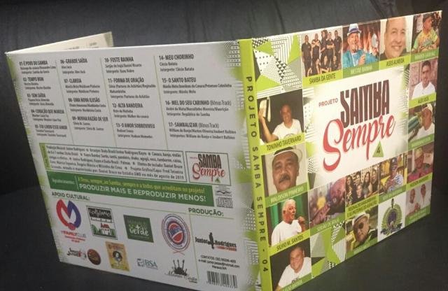 Lenha na Fogueira + Samba Autoral apresenta  4º CD do Samba Sempre - Gente de Opinião