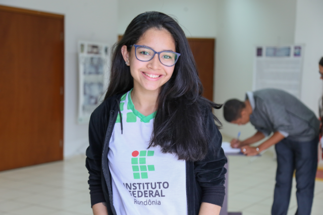 Thaynara Melo - Estudante de Eletrotécnica do IFRO - Gente de Opinião