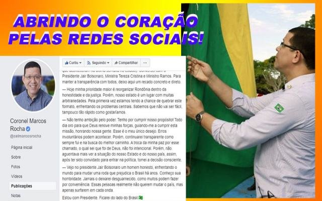 Marcos Rocha desabafa, critica conta de energia e ameaça corruptos com “voadora no pescoço” - Gente de Opinião