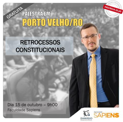 Faculdade Sapiens sediará palestra gratuita sobre “Retrocessos Constitucionais” com professor Flávio Martins - Gente de Opinião