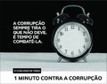 IV edição do Concurso de Vídeo 1 Minuto Contra a Corrupção 