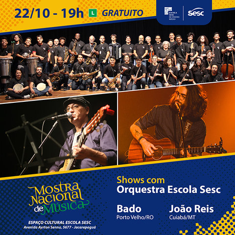 Bado representa Rondônia na III Mostra Nacional de Música Sesc no Rio de Janeiro - Gente de Opinião