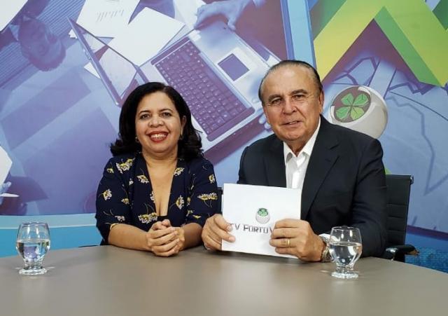 Dr. Aparício Carvalho conversa com a Professora Pedagoga Marxlene Bezerra sobre o desafio do autismo. - Gente de Opinião